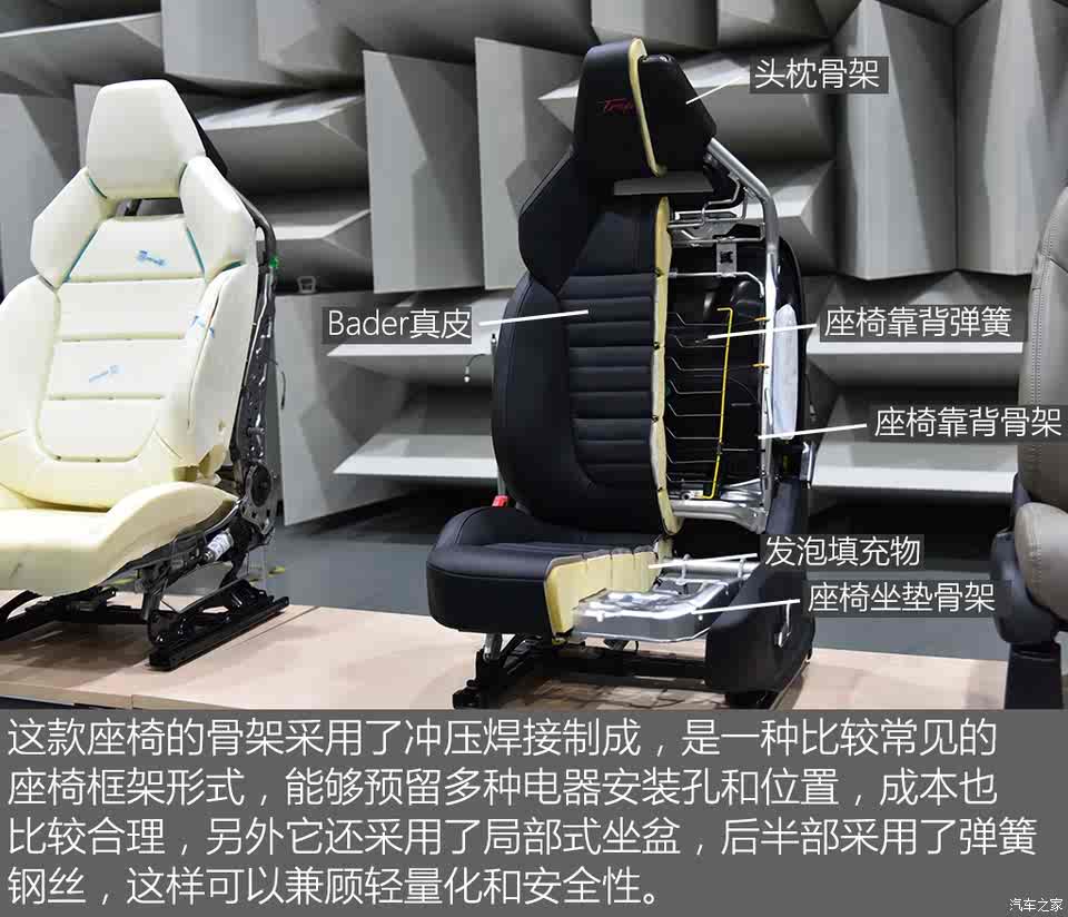 【图】运动舒适两手抓 全新名爵hs座椅拆解_汽车之家