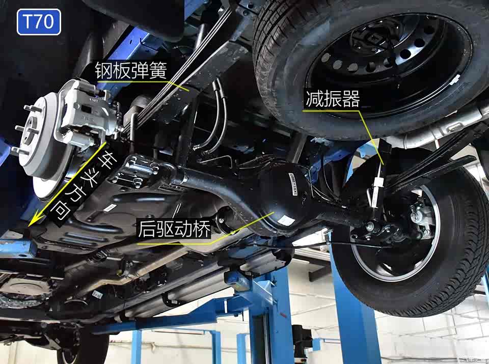 0t柴油自动四驱豪华型大双排高底盘