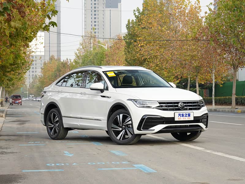 上汽大众 途观x 2021款 330tsi 两驱越享版 极光白 车身外观