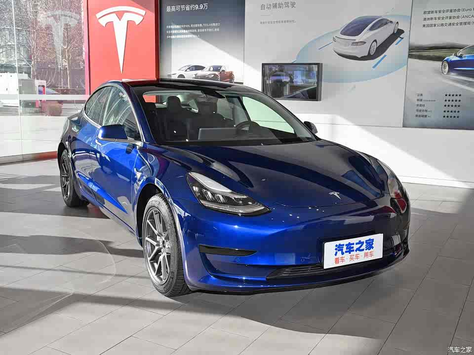 特斯拉中国 model 3 2019款 标准续航后驱升级版