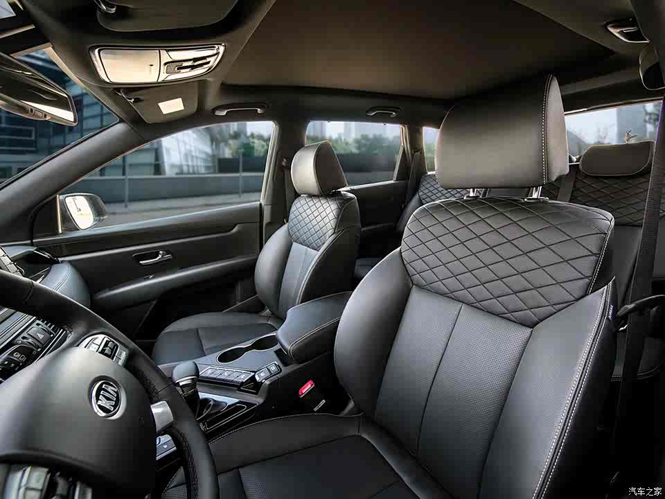 【图】又一款七人座suv 起亚发布kx7内饰官图_汽车之家