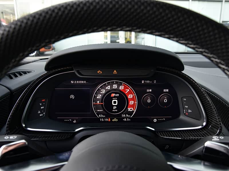 audi sport 奥迪r8 2021款 v10 coupe performance 收藏家版 中控方向