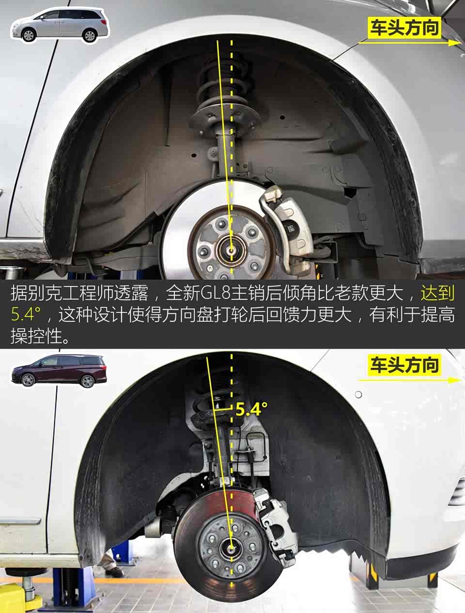 依然舒适当道 新老两代别克gl8底盘对比