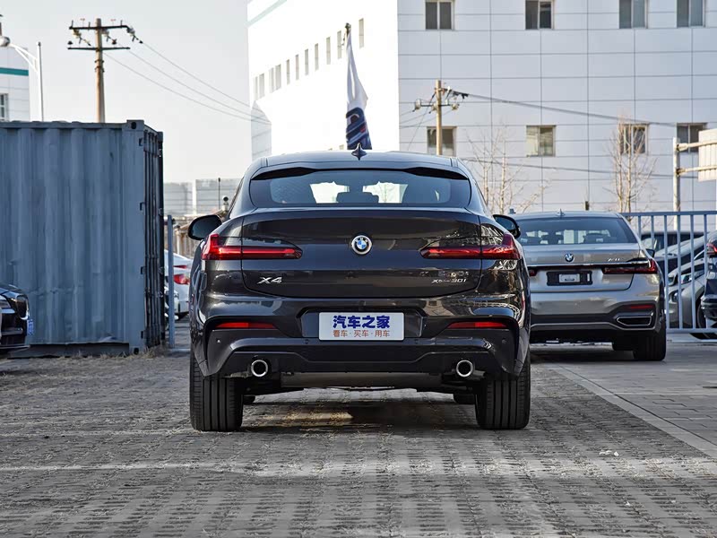 宝马(进口) 宝马x4 2020款 xdrive30i m运动套装 神秘灰 车身外观
