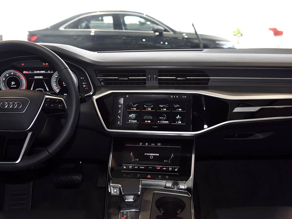>奥迪a6(进口)>2023款allroadquattro55tfsi尊享越野型>中控方向盘>