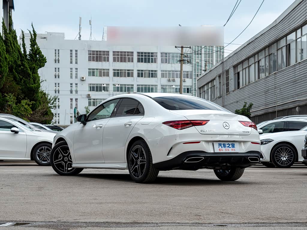 奔驰(进口) 奔驰cla 2022款 改款 cla 200 4matic