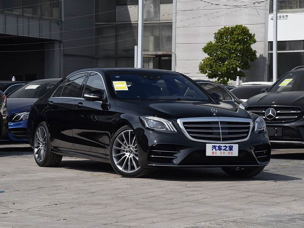 奔驰(进口) 奔驰s级 2019款 s 500 l 4matic 黑