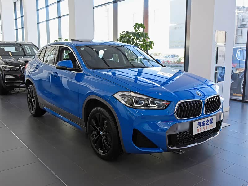 华晨宝马 宝马x2 2021款 sdrive20i m越野套装 天际蓝 车身外观