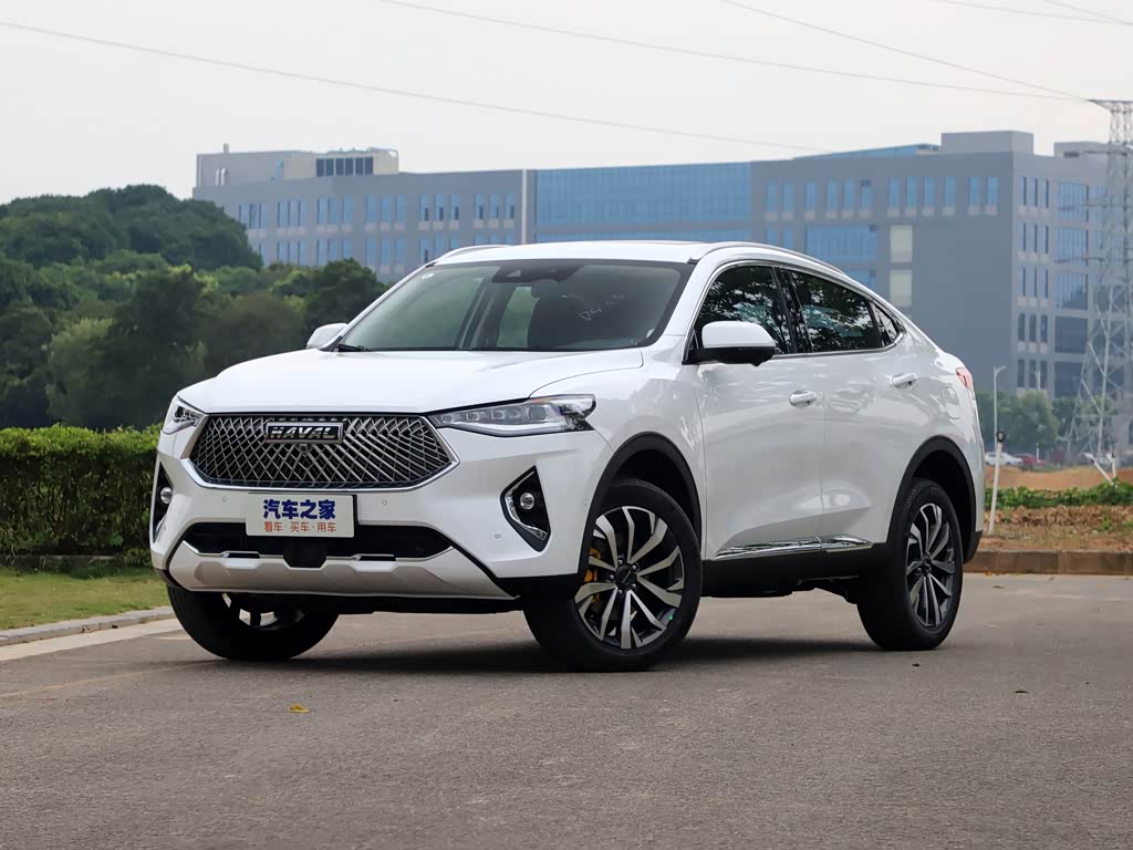 长城汽车 哈弗f7x 2021款 2.0t 四驱极智性能版 银河白 车身外观