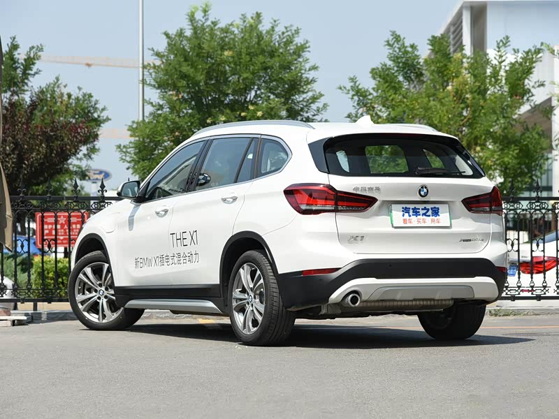 华晨宝马 宝马x1新能源 2020款 xdrive30le 尊享型 矿石白 车身外观