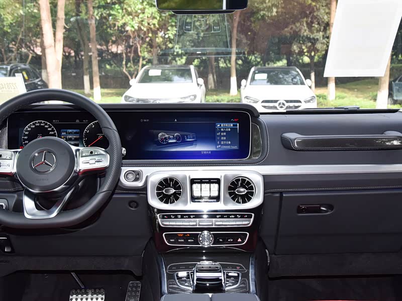 石家庄庞大之星奔驰>奔驰(进口)>奔驰g级>2023款g500>中控方向盘>