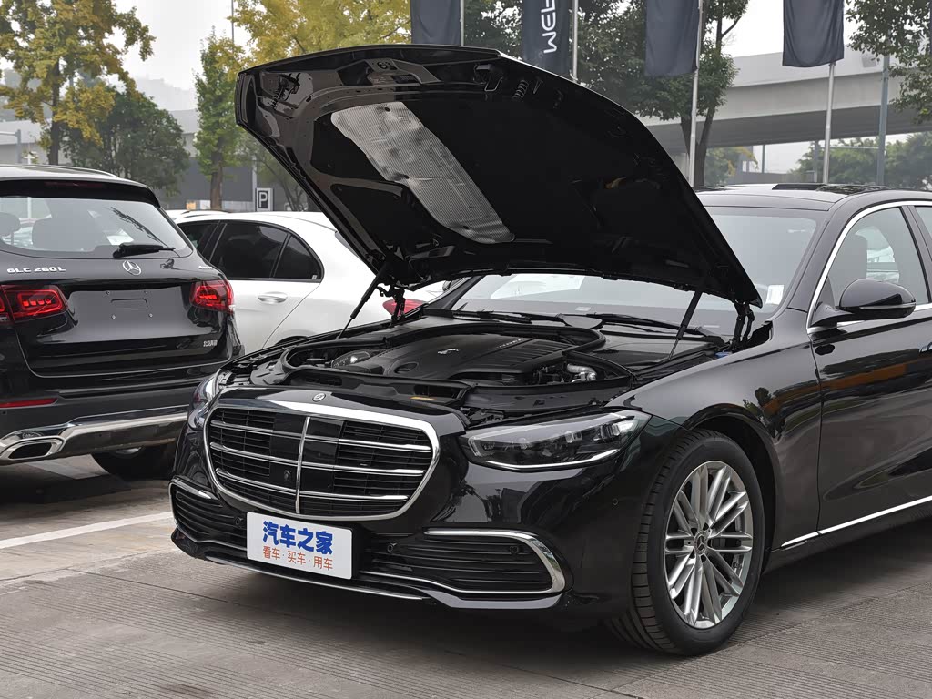 奔驰(进口) 奔驰s级 2022款 s 450 l 曜岩黑