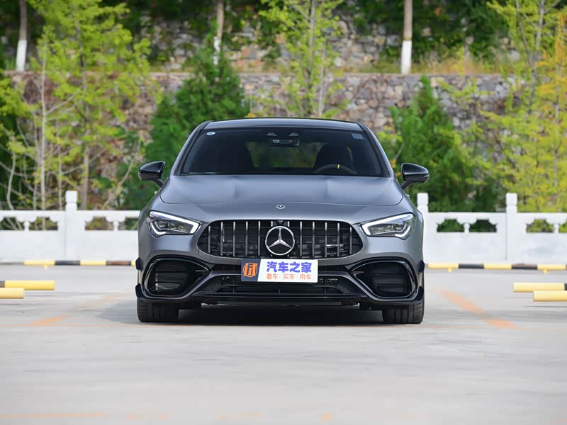 梅赛德斯-amg 奔驰cla amg 2020款 amg cla 45 s 4matic  哑光山灰