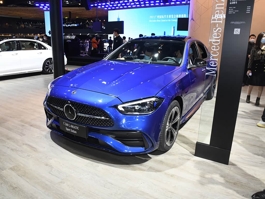 北京奔驰 奔驰c级 2022款 c 260 l 运动版 4matic