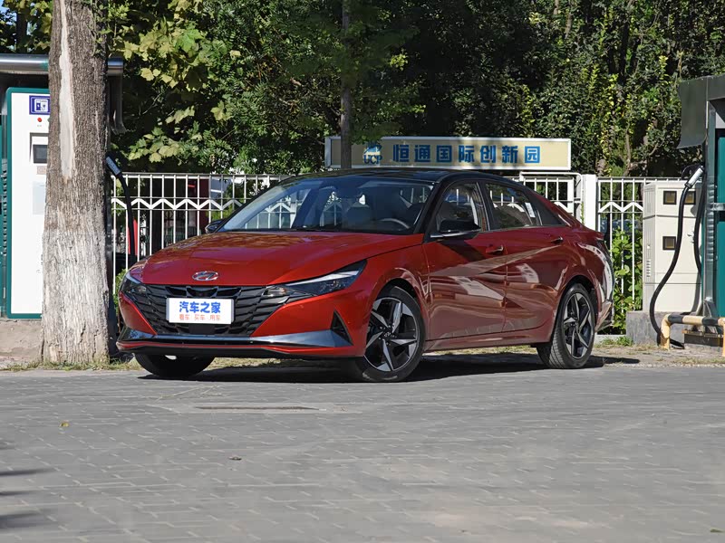 北京现代 伊兰特 2021款 1.5l cvt top旗舰版