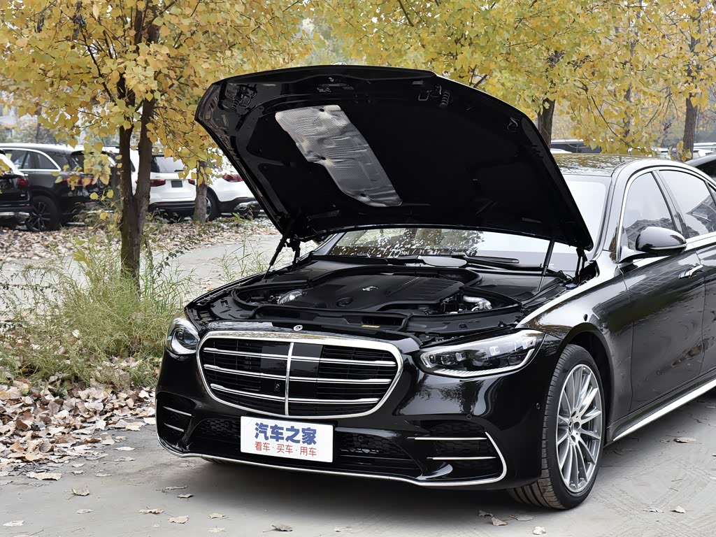辽宁之星奔驰中心店>奔驰(进口)>奔驰s级>2022款s500l4matic>曜岩黑>