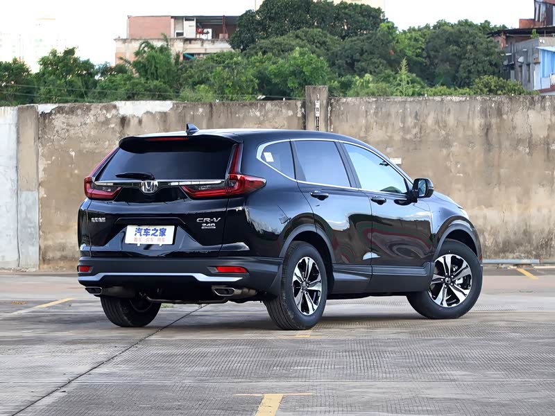 东风本田 本田cr-v 2021款 240turbo cvt两驱都市版 彩晶黑 车身外观