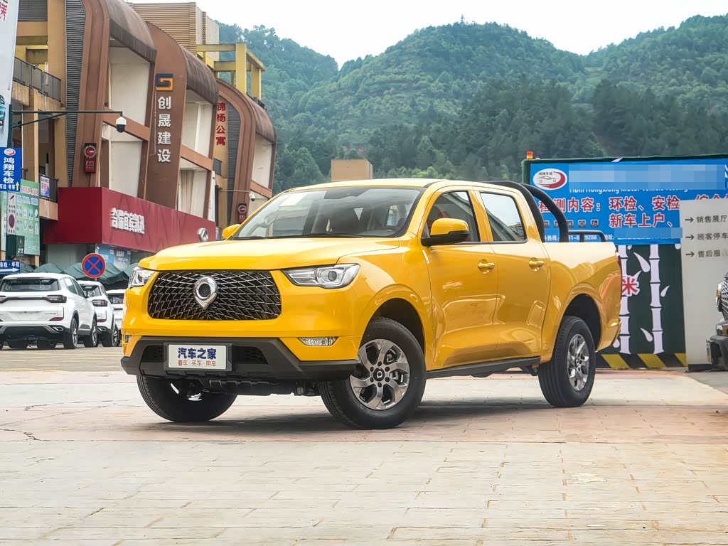 长城汽车 炮 2021款 2.0t商用版自动汽油四驱领航型标箱gw4c20b