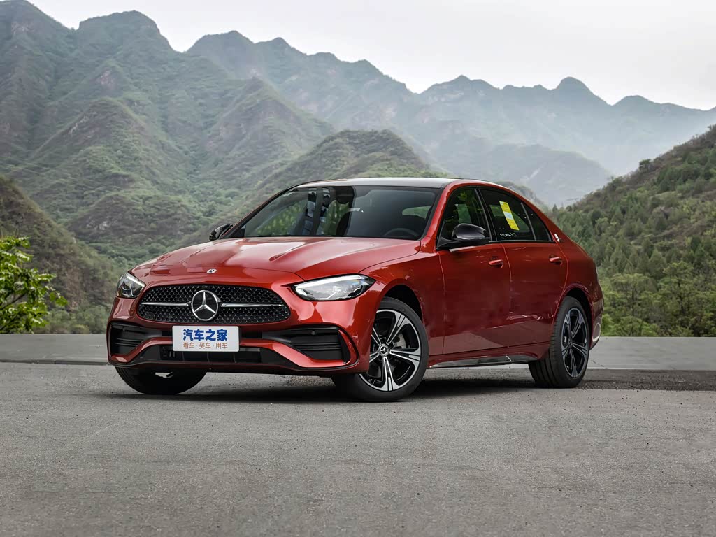 北京奔驰 奔驰c级 2022款 c 260 l 皓夜运动版