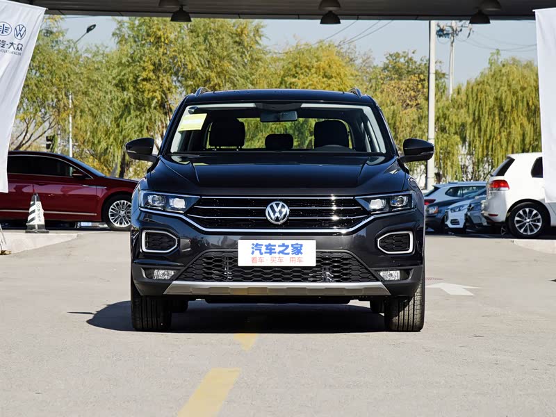 一汽-大众 t-roc探歌 2020款 280tsi dsg两驱精英型 锰石黑 车身外观