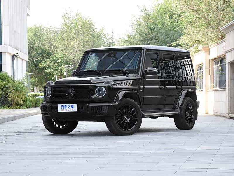 奔驰(进口) 奔驰g级 2021款 g 500 磁铁黑 车身外观已经是最后一张,您