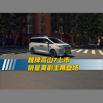 视频】魏牌高山7上市，销量爽剧主角登场_车家号_汽车之家