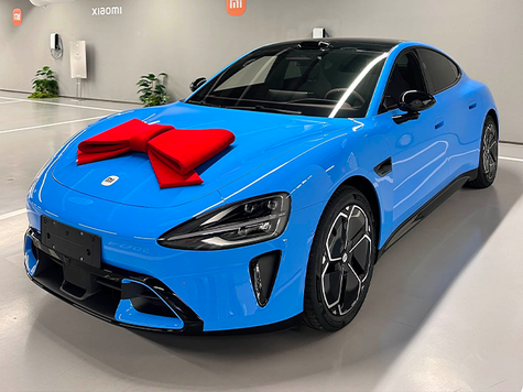 造型太帅了 小米SU7提车作业分享