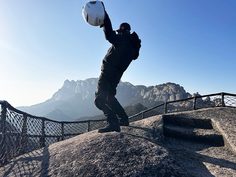 2026长途第一站 摩旅打卡“天柱山”