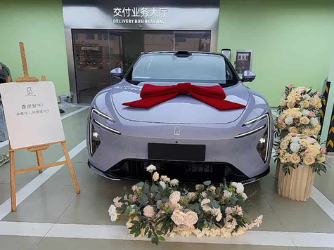 外观设计确实帅 阿维塔06提车分享