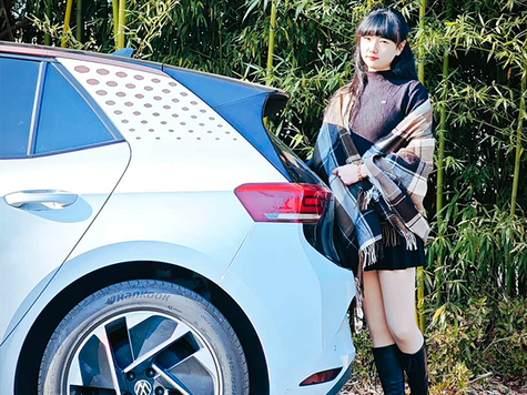 人车竹就此定格成一首流动的诗