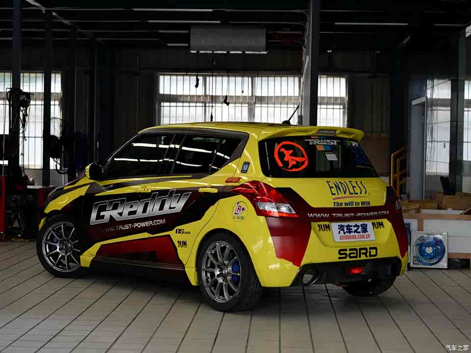 涡轮增压加持拍greddy官改铃木速翼特