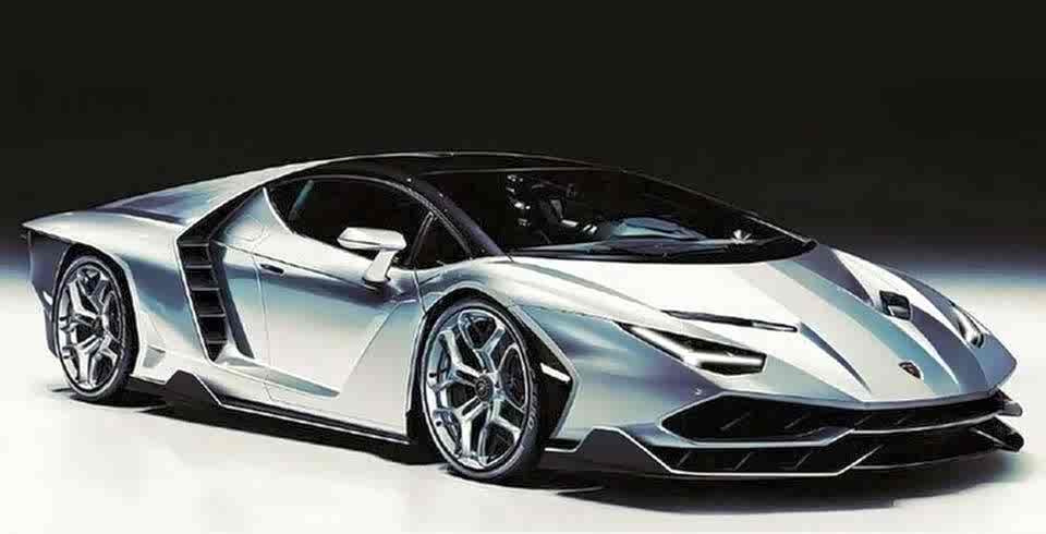 楔形车身 兰博基尼centenario官图泄露