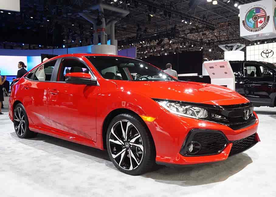 新车首发]  在本届纽约车展上,本田正式发布了全新一代思域si(含coupe