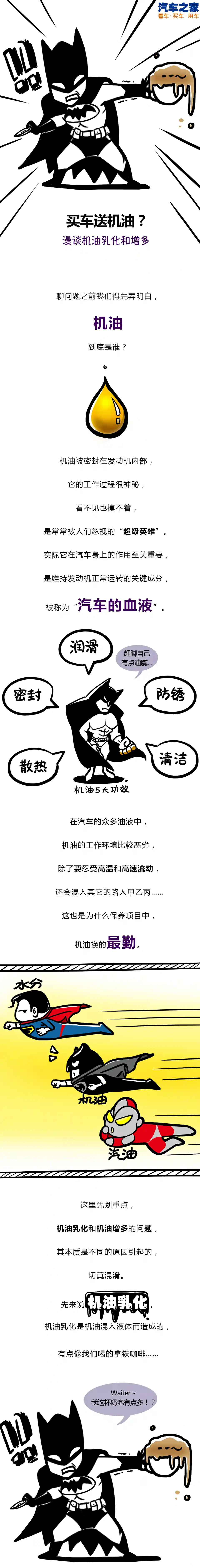 图 买车送机油 漫谈机油乳化和机油增多 汽车之家