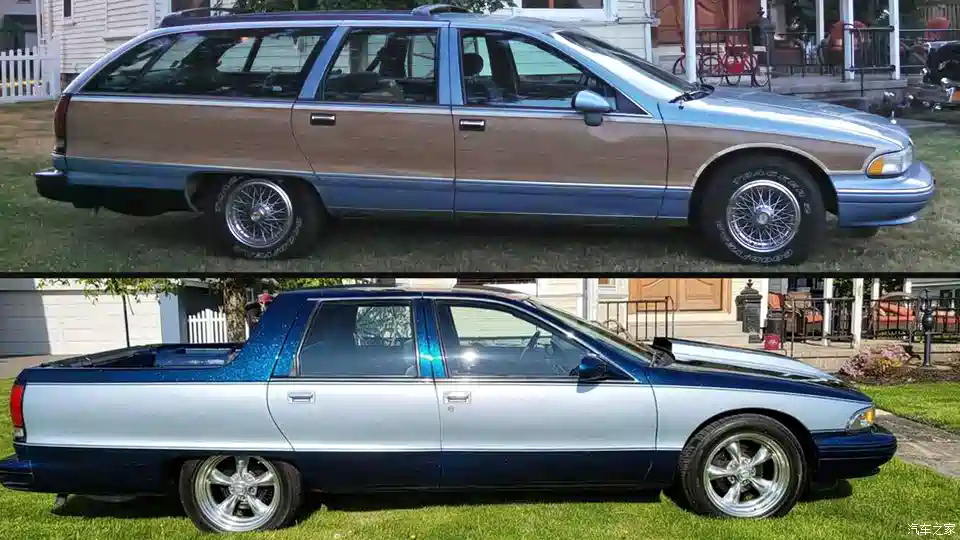 图 一台1993雪佛兰caprice改造成el Camino皮卡魔改还是致敬 汽车之家