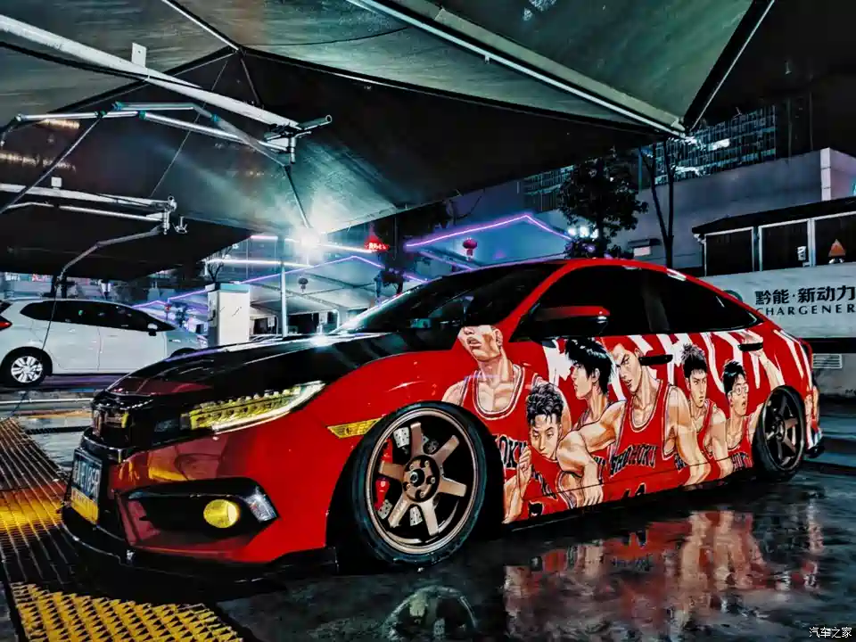 汽车之家 每日案例精选 痛车风改装本田思域 汽车 原创 汽车报价 汽车评测 汽车试驾 买车网