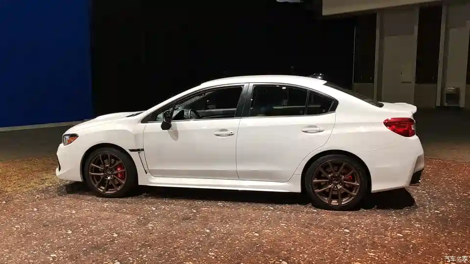图 19洛杉矶车展 斯巴鲁wrx Sti特别版 汽车之家