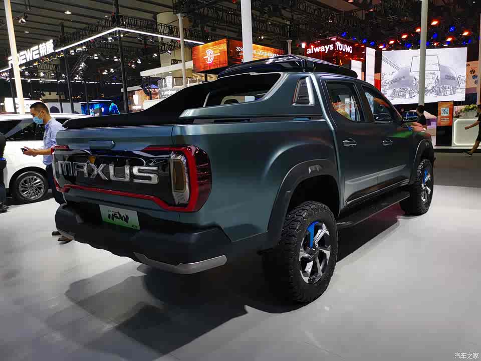 上市步伐接近上汽大通maxusnew电动皮卡广州车展发布