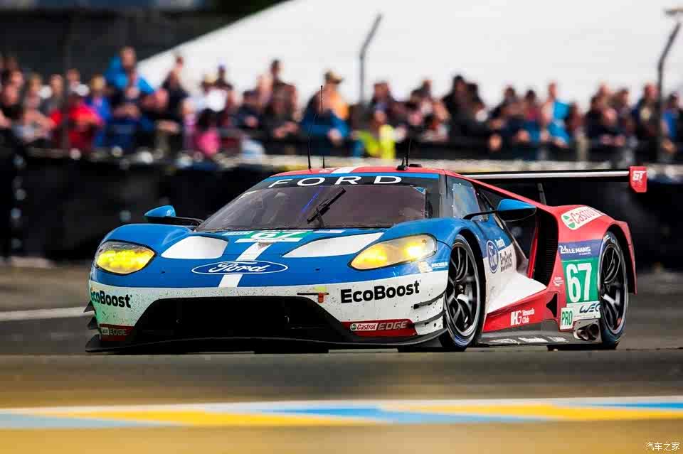 全新福特gt赛车赢得勒芒24h组别冠军